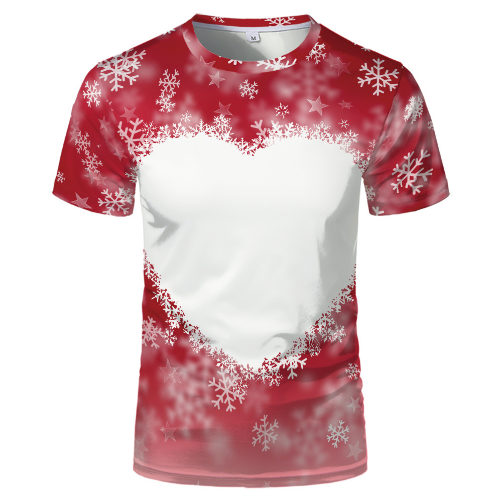 BCT30-Sublimation Bleach T-shirt