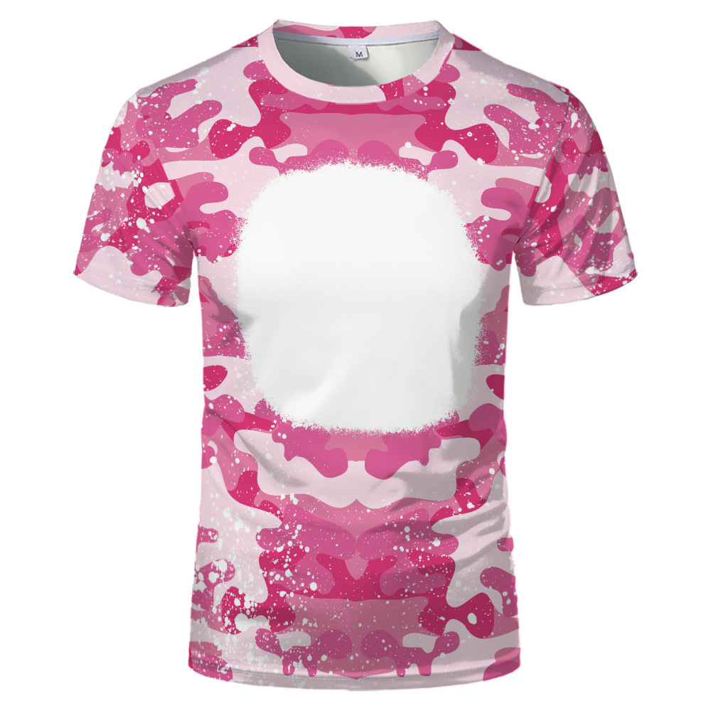 BCT23-Sublimation Bleach T-shirt