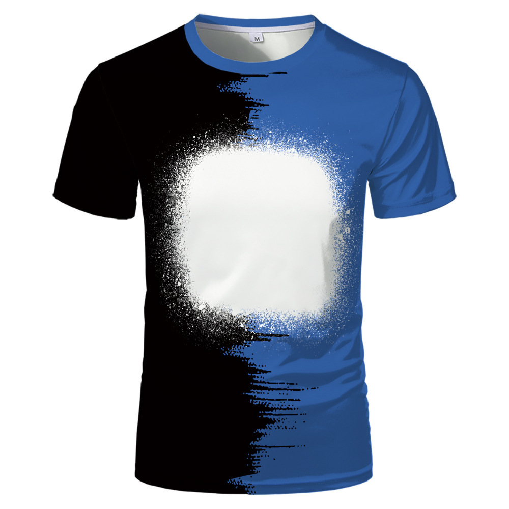 BCT32-Sublimation Bleach T-shirt For Adult