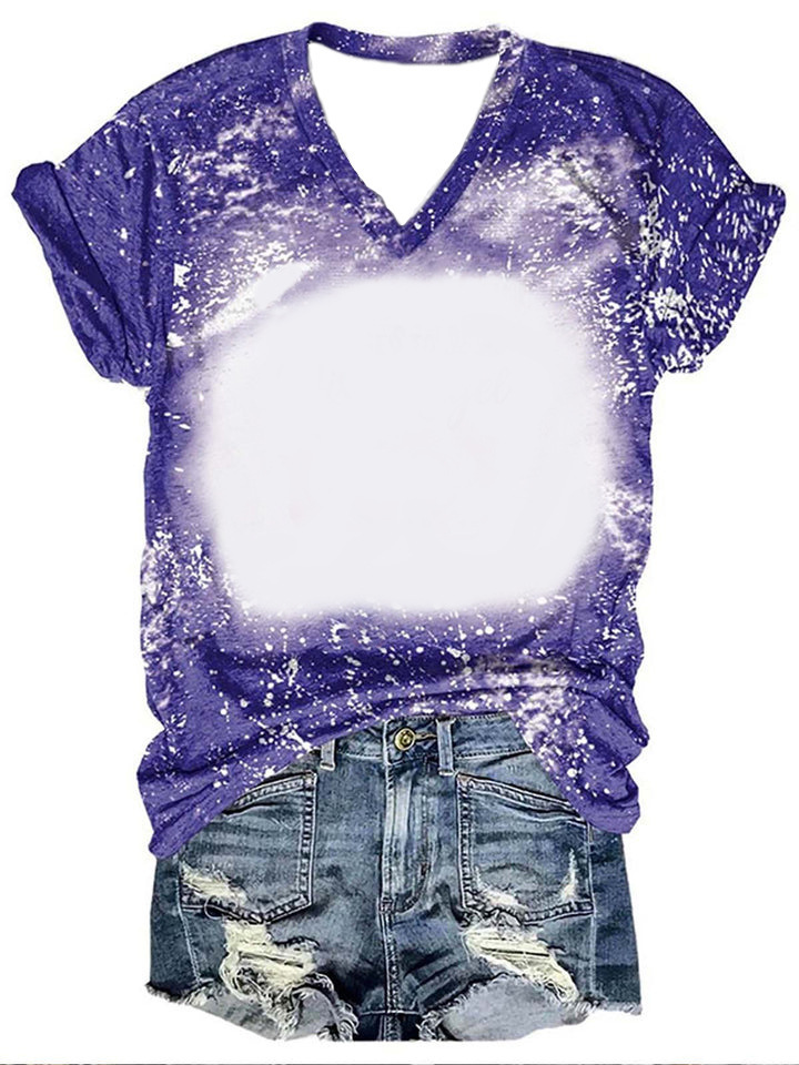 BCT33-Sublimation V-neck T Shirt