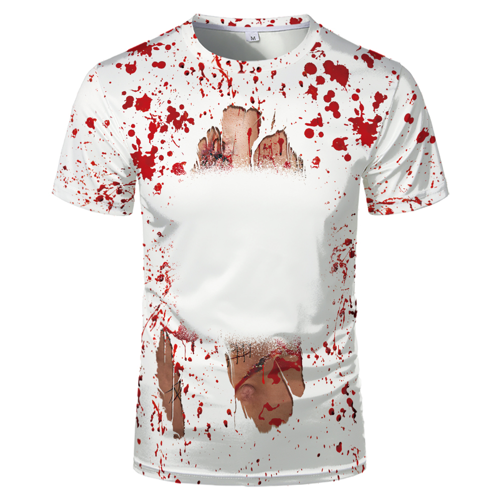 BCT31-Sublimation Halloween Bleach T-shirt