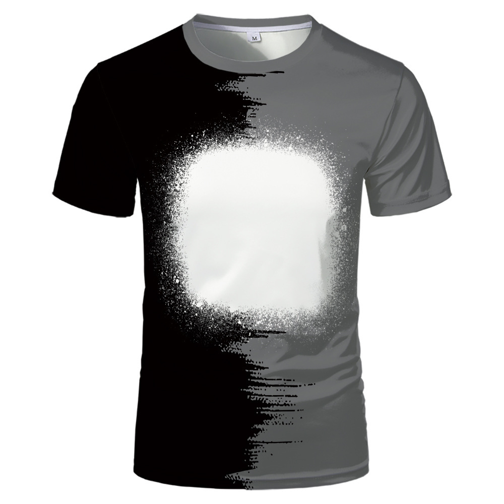 BCT32-Sublimation Bleach T-shirt For Adult