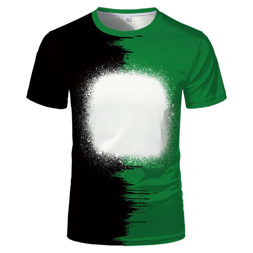 BCT32-Sublimation Bleach T-shirt For Adult