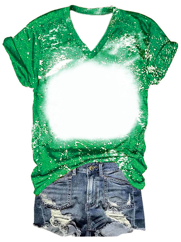 BCT33-Sublimation V-neck T Shirt