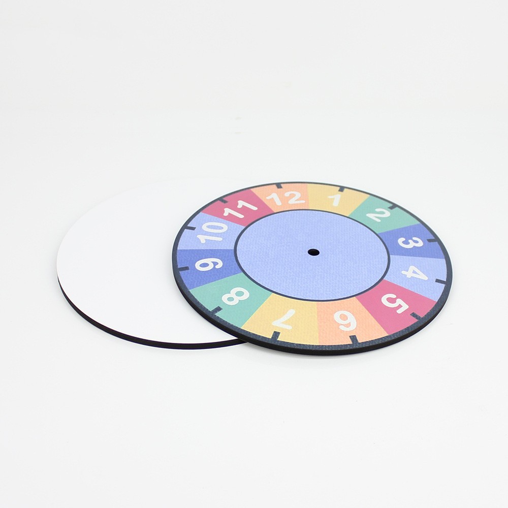 MDW01-Sublimation MDF Clock  Round