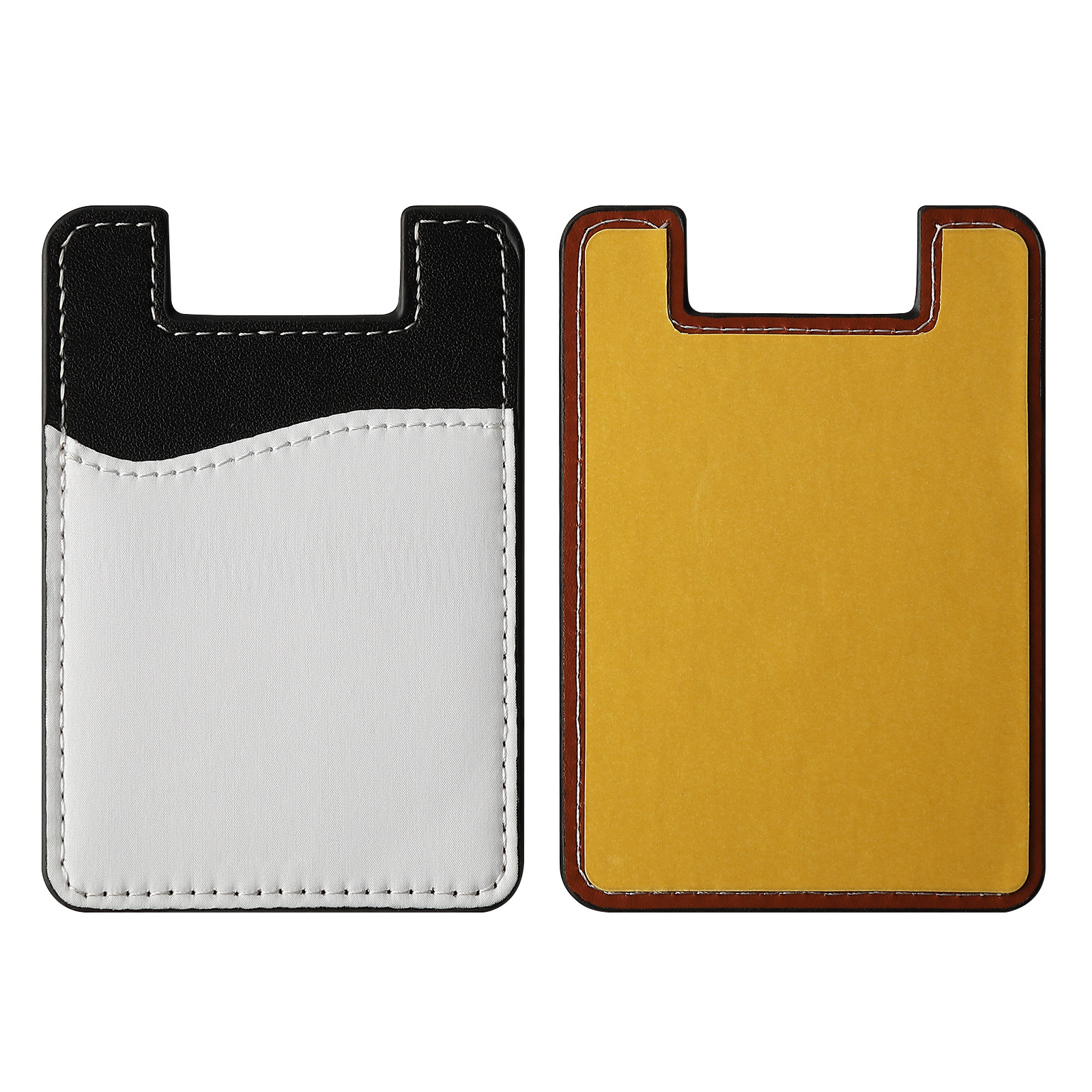 PUC07-Sublimation PU Leather Phone Card Holder