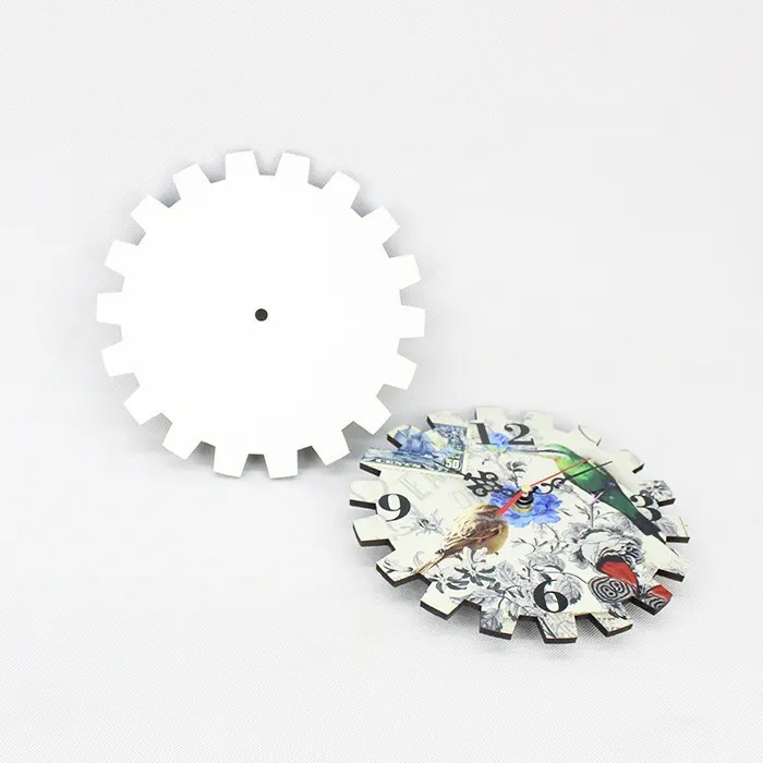 MDW03-Sublimation MDF Clock Gear Shape