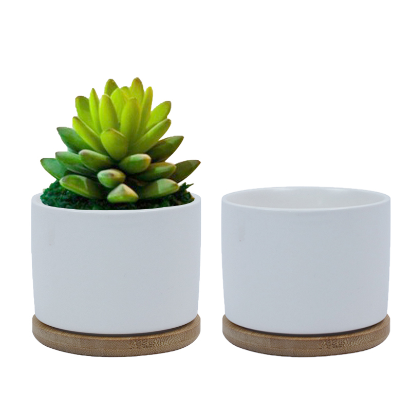 FLOT-Sublimation Ceramic Flowerpot