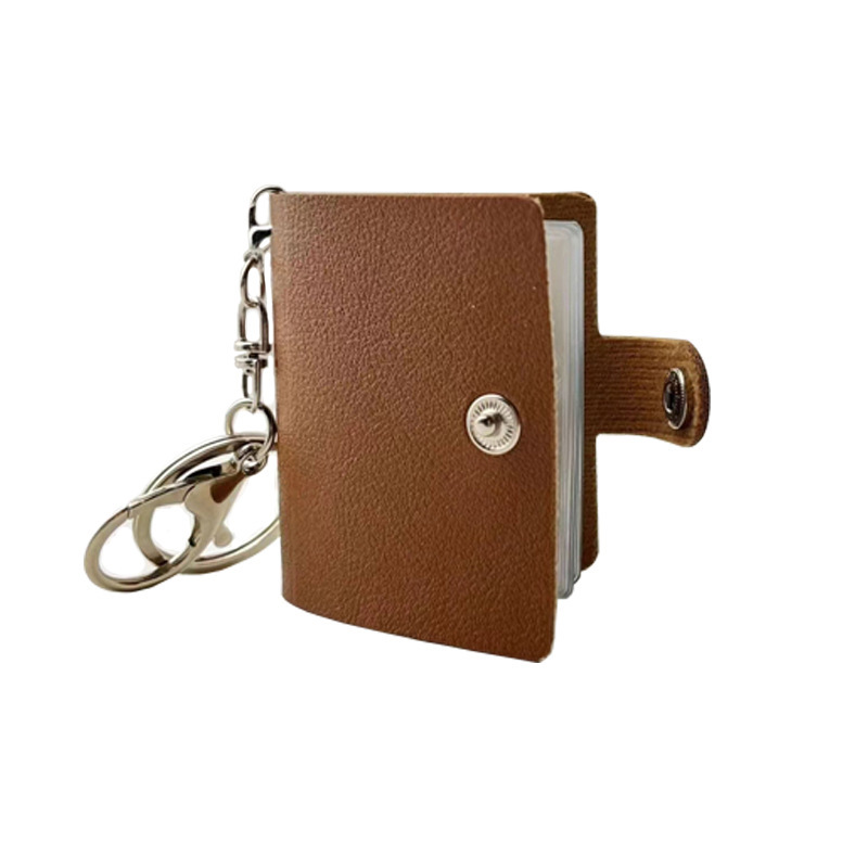 MKC92-Sublimation Pu Leather Mini Photo Frame Keychain