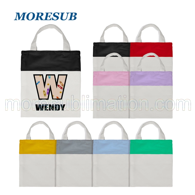 TBG23-Sublimation Canvas Tote Bag