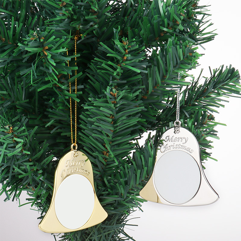CMP05-Sublimation Bell Shape Christmas Tree Ornament