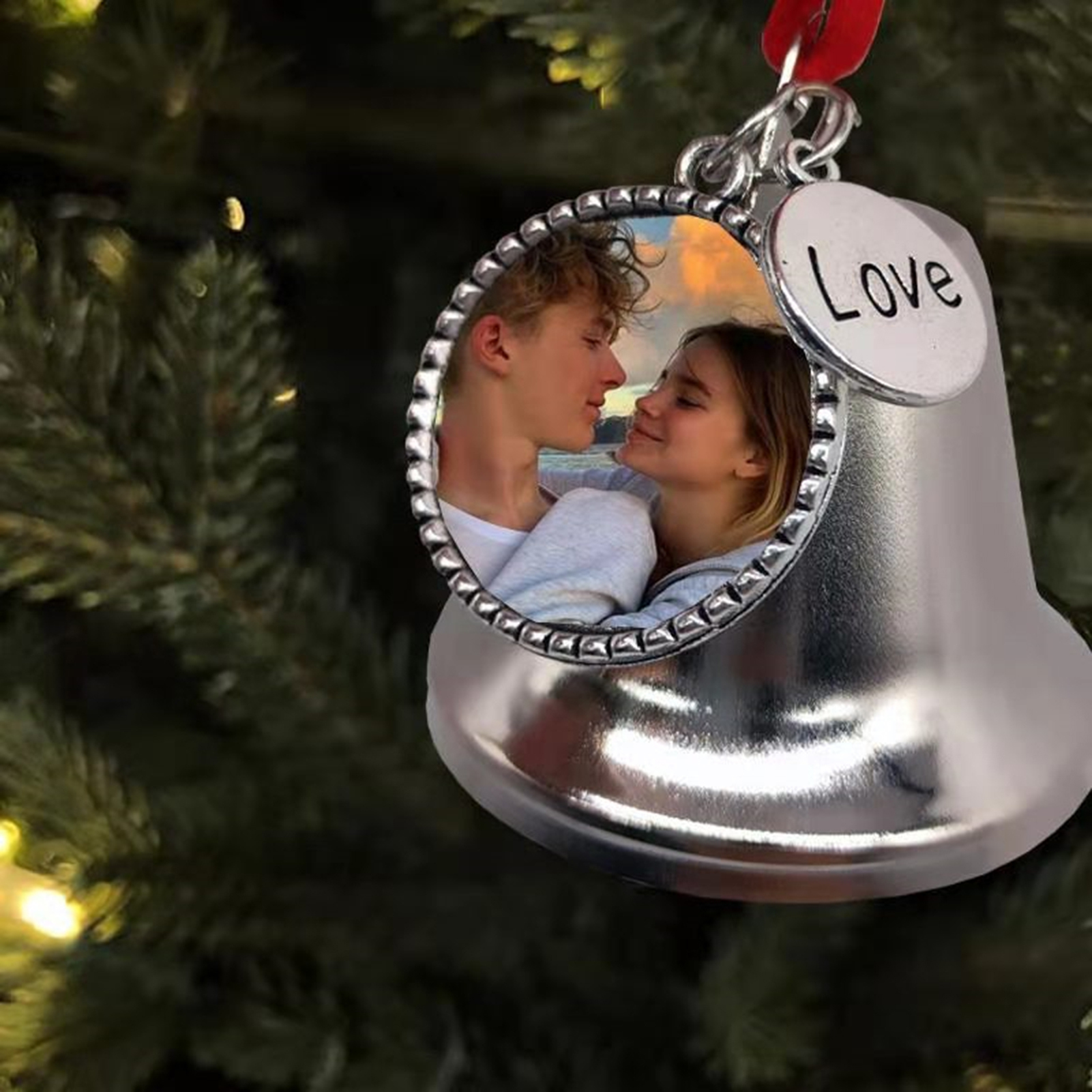CMP23-Sublimation Bell Ornament For Christmas