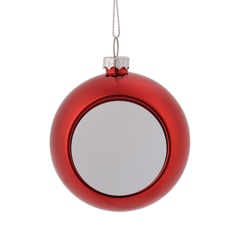 CMP47-Sublimation 3" Plastic Christmas Ball Ornament