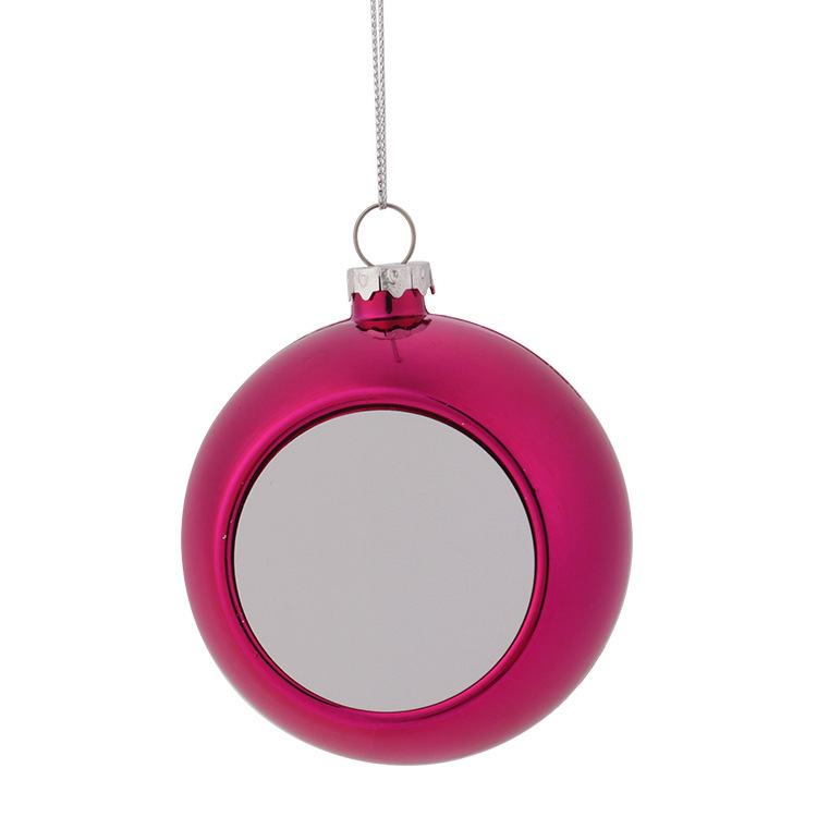 CMP47-Sublimation 3" Plastic Christmas Ball Ornament