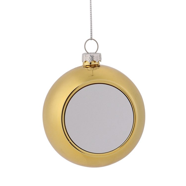 CMP47-Sublimation 3" Plastic Christmas Ball Ornament