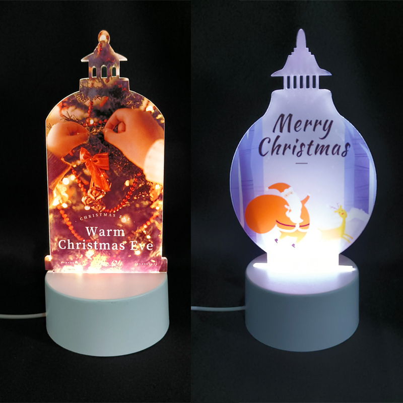 CHLP01-Sublimation Christmas Lamp