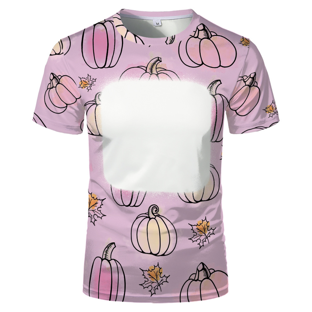 BCT42-Sublimation Thanksgiving Bleach T-shirt