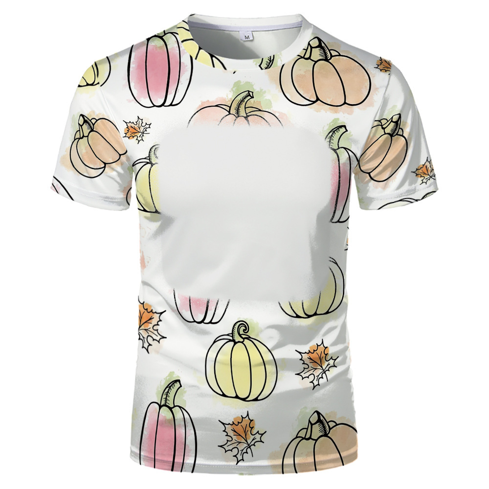 BCT42-Sublimation Thanksgiving Bleach T-shirt