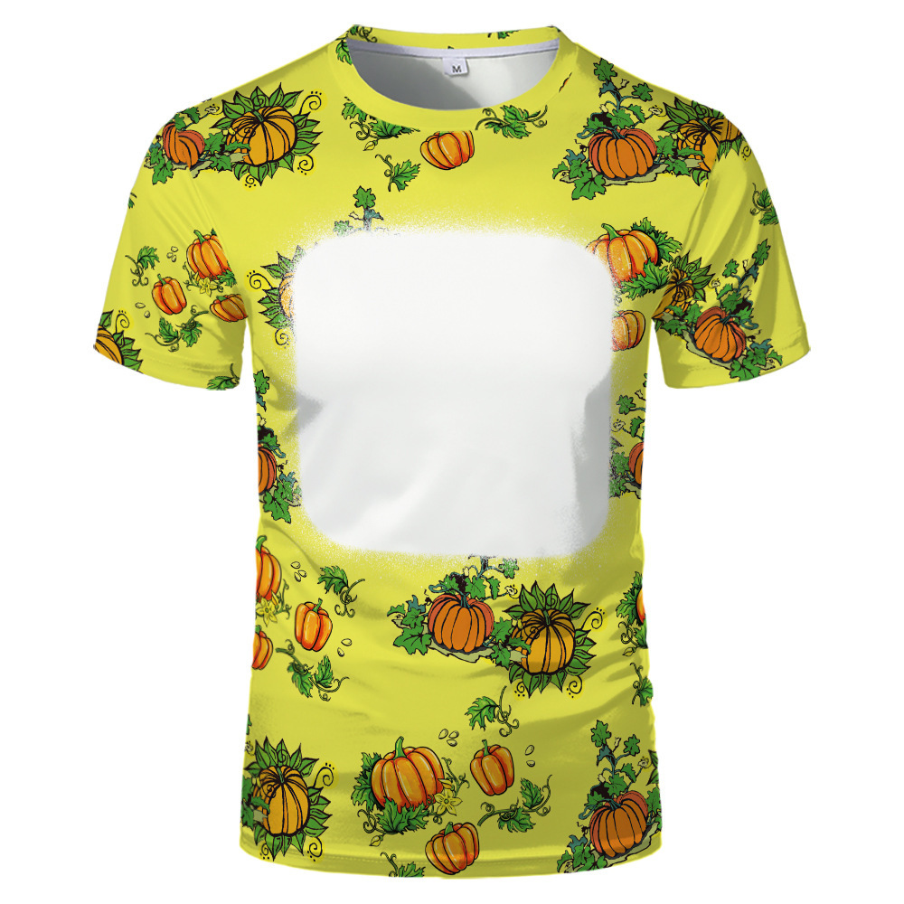 BCT42-Sublimation Thanksgiving Bleach T-shirt