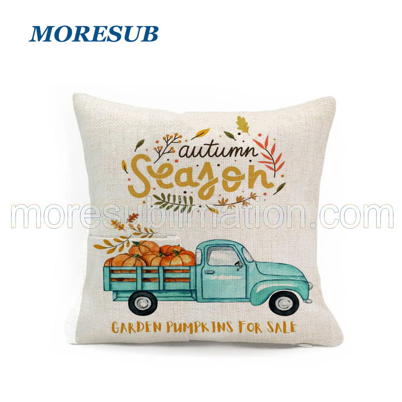 SPC71-Sublimation 8" Pillow Case With Pocket