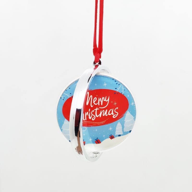 CMP49-Sublimation Christmas Rotating Pendant