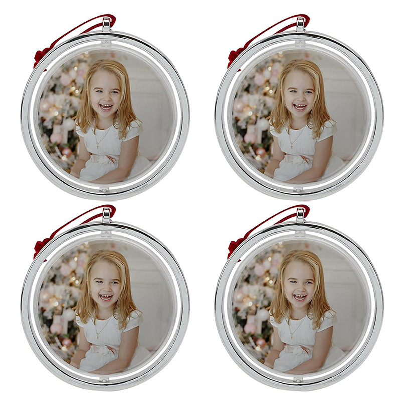 CMP49-Sublimation Christmas Rotating Pendant