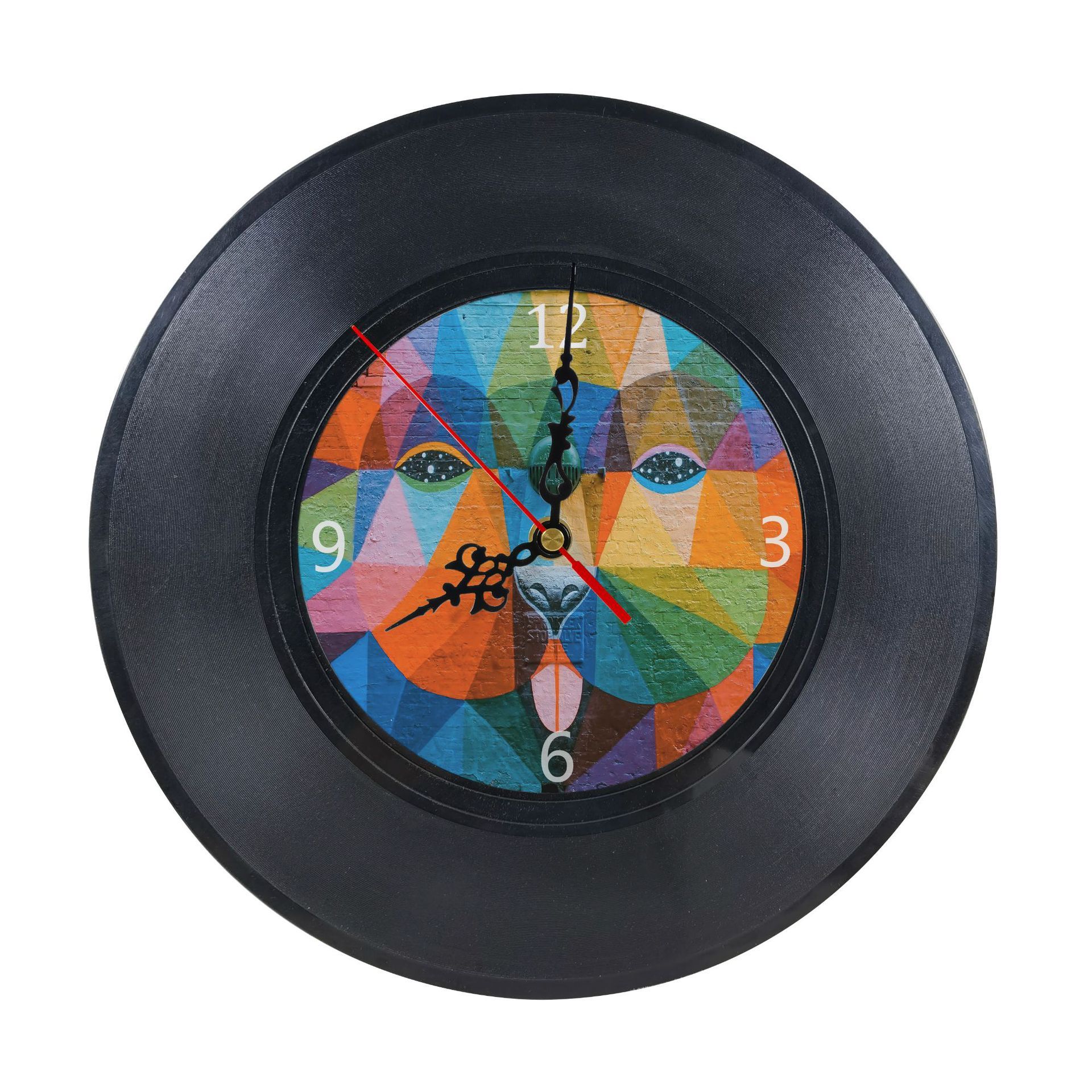 MDW11-Sublimation Record Clock