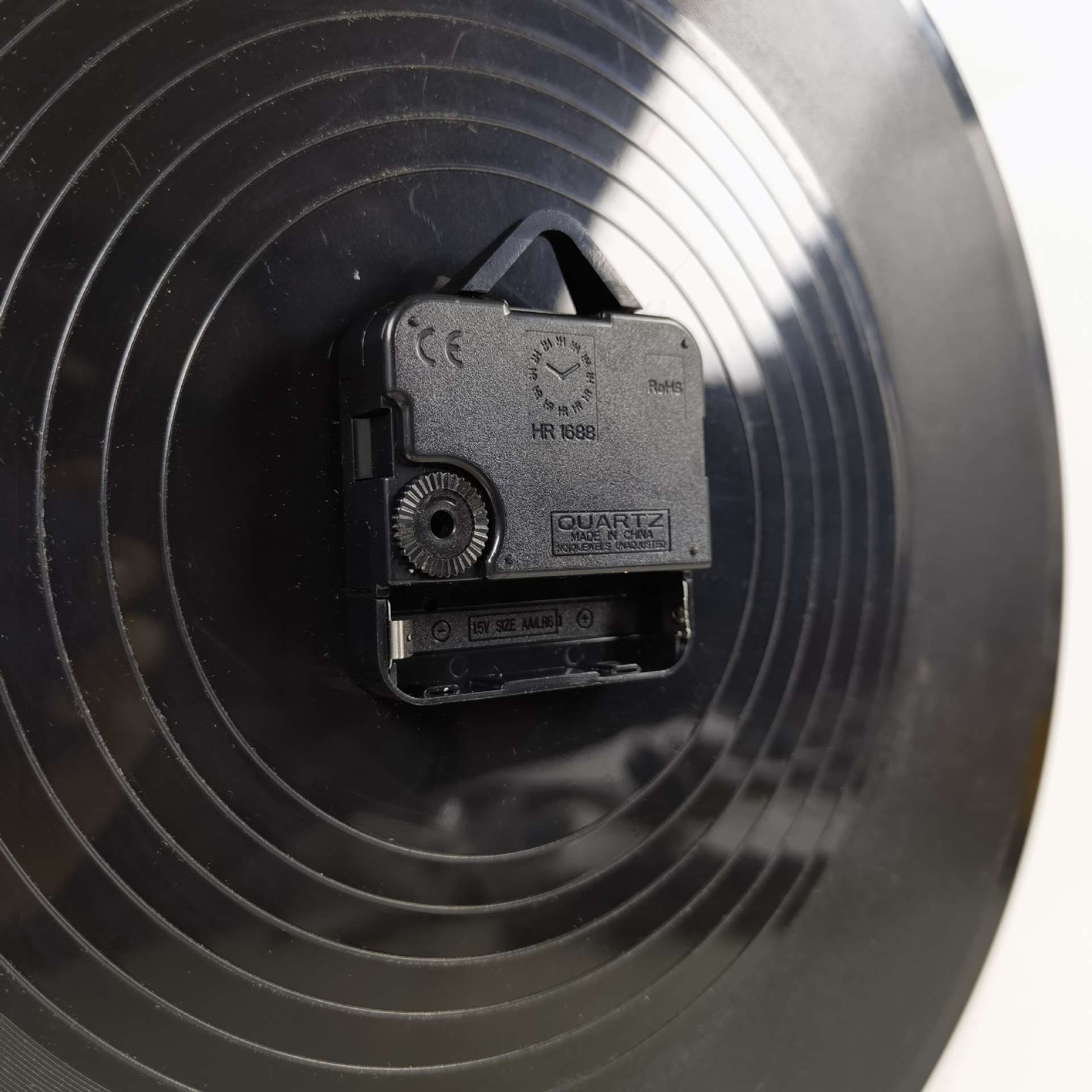 MDW11-Sublimation Record Clock