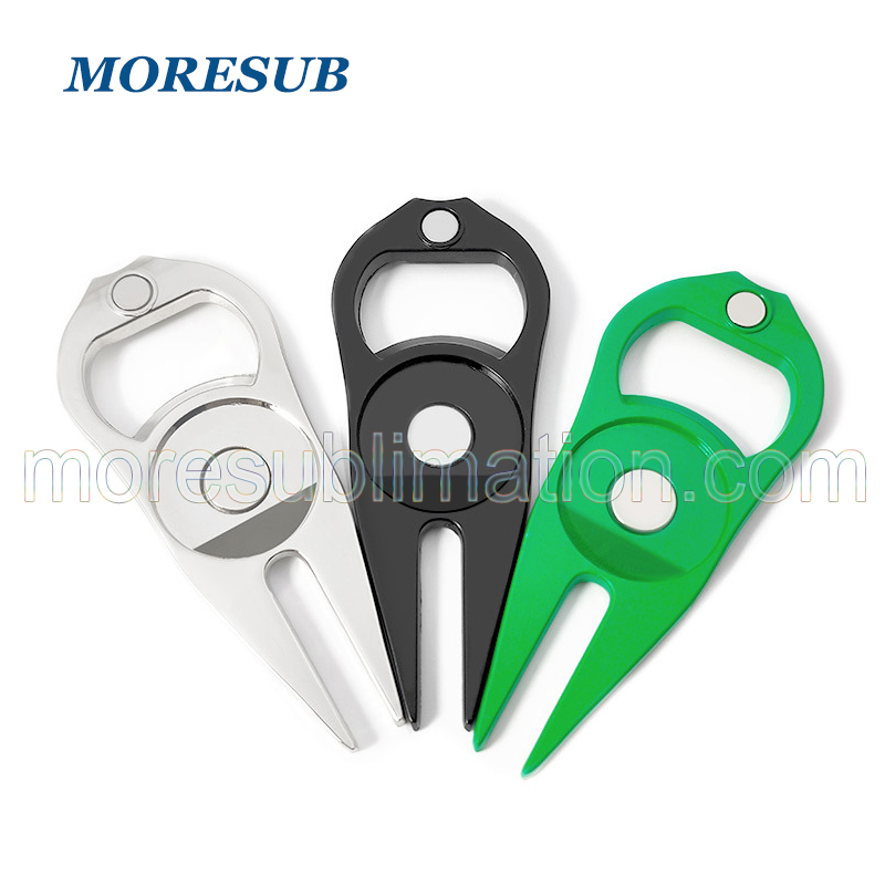 OPEB03-Sublimation Golf Ball Fork Ball Mark Opener
