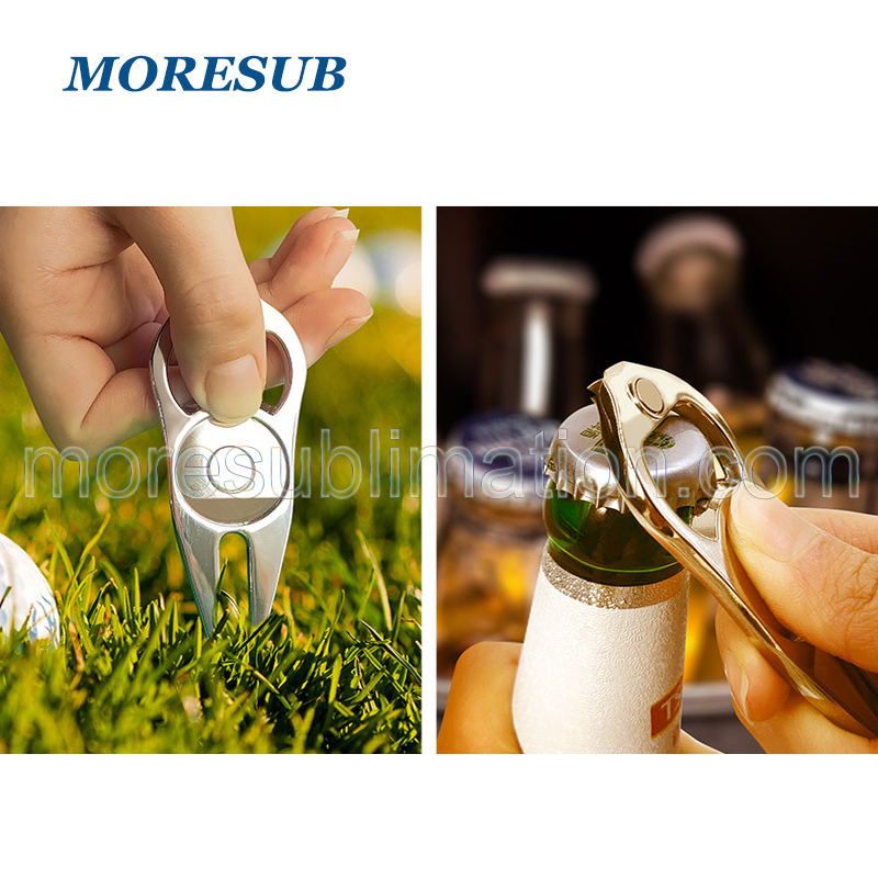 OPEB03-Sublimation Golf Ball Fork Ball Mark Opener