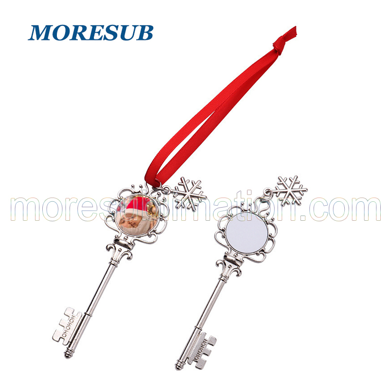 CMP46-Sublimation Santa's Magic Key Ornament
