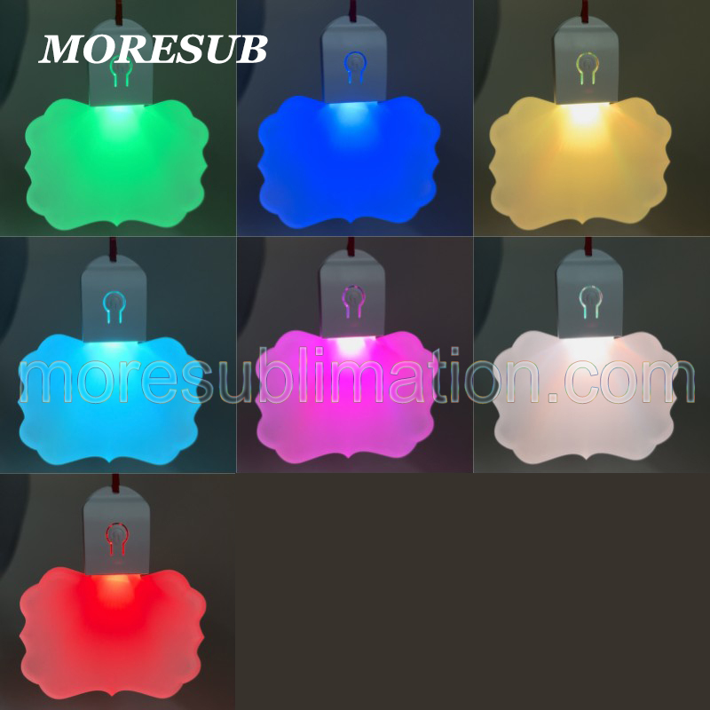 CHLP06-Sublimation LED Light Ornament（ Angel )