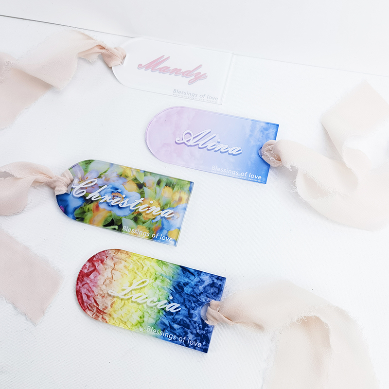 WEB01-Sublimation Wedding Ribbon Reserved Signs