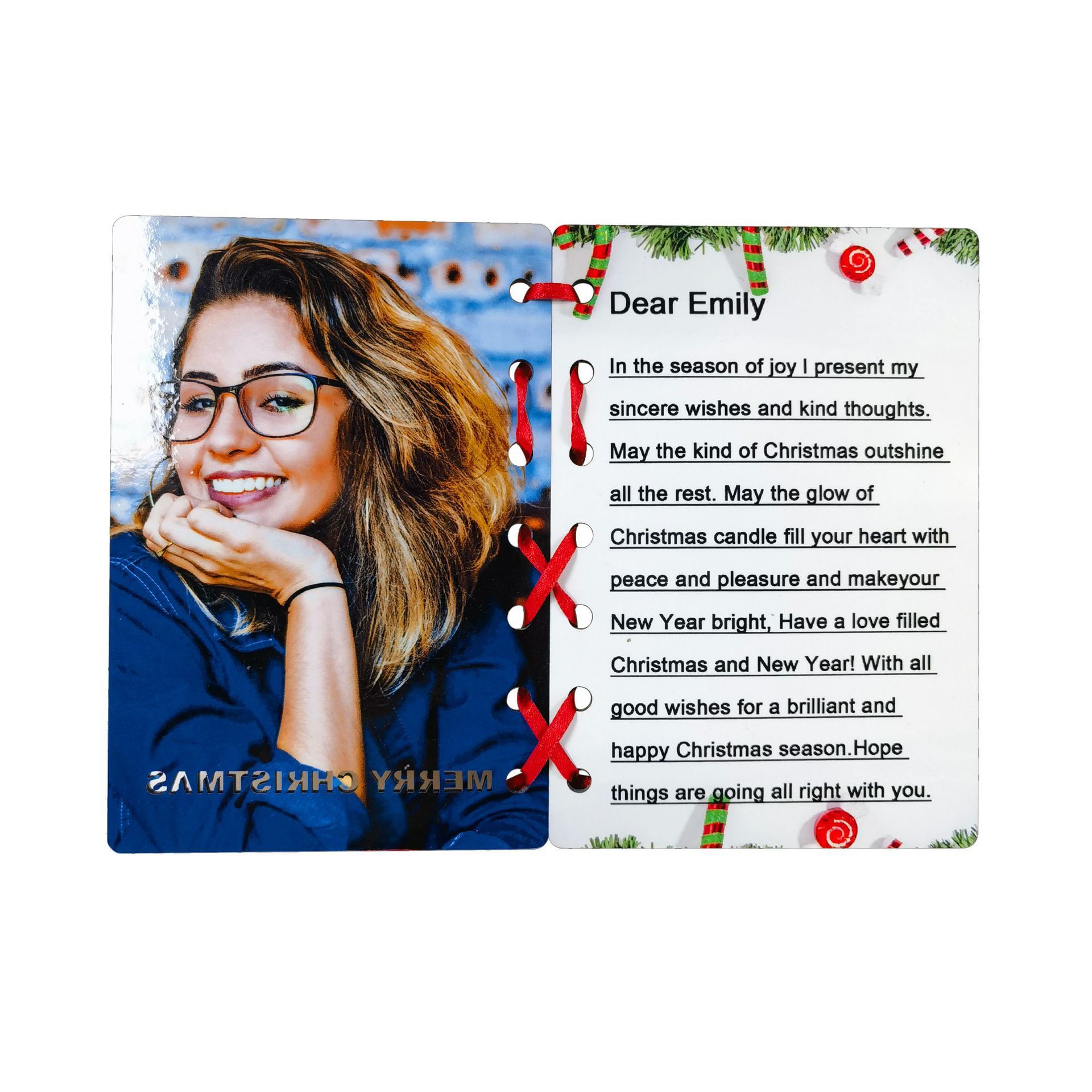 GRD01-Sublimation Greeting Card For Christmas