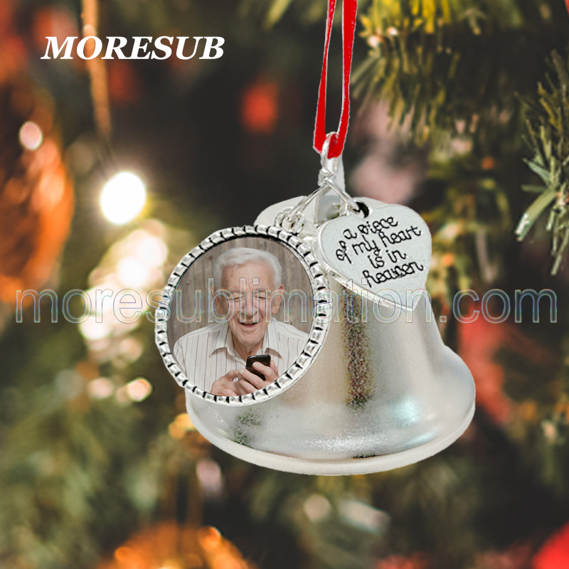 CMP54-Sublimation Bell Ornament