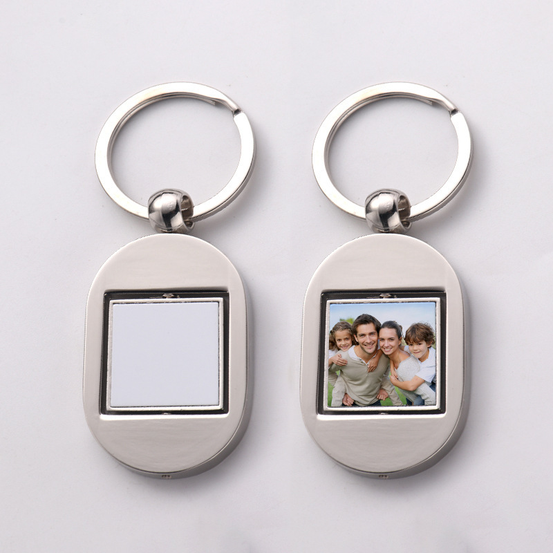 MKC98-Sublimation Rotating Keychain