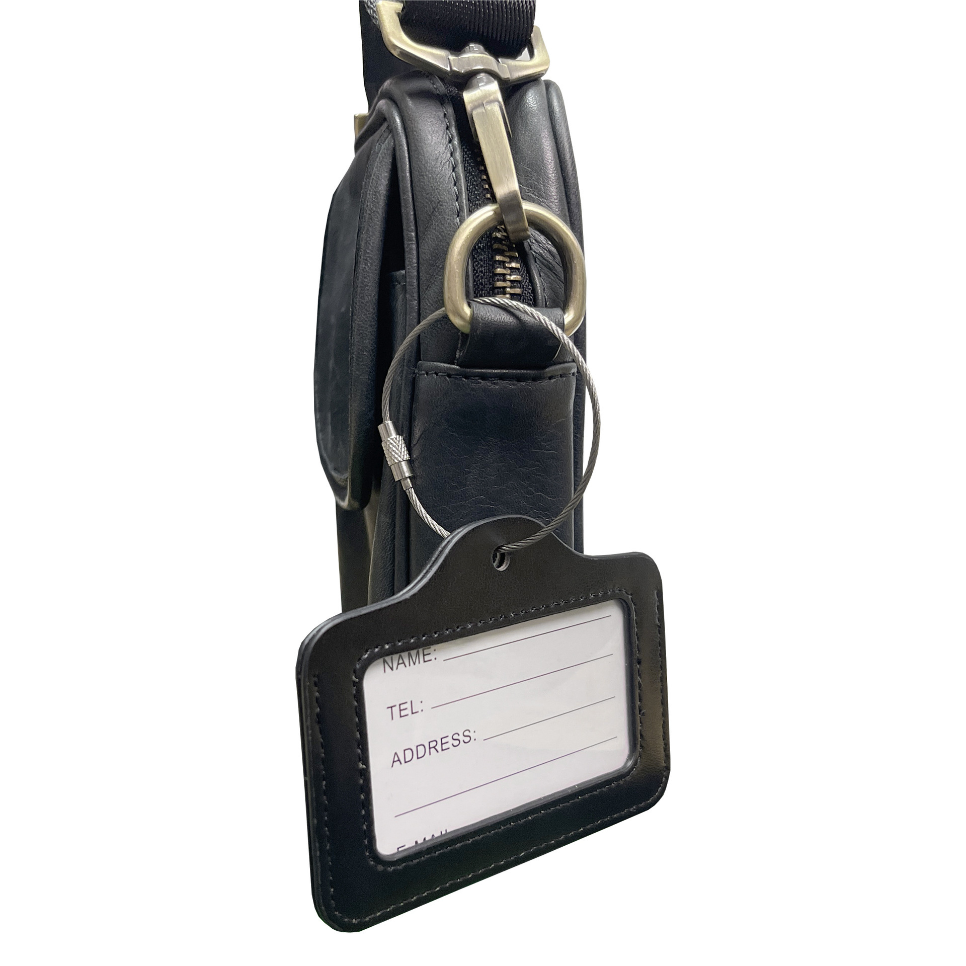 PUC14-Sublimation Work Permit Holder Luggage Tag
