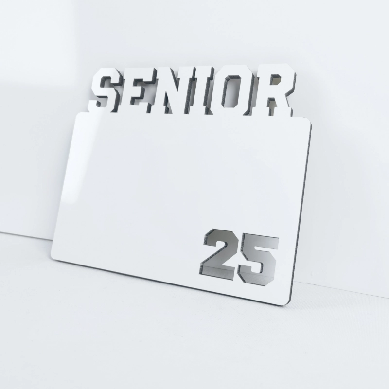 MDPF74-Sublimation MDF SENIOR 2025 Photo Frame