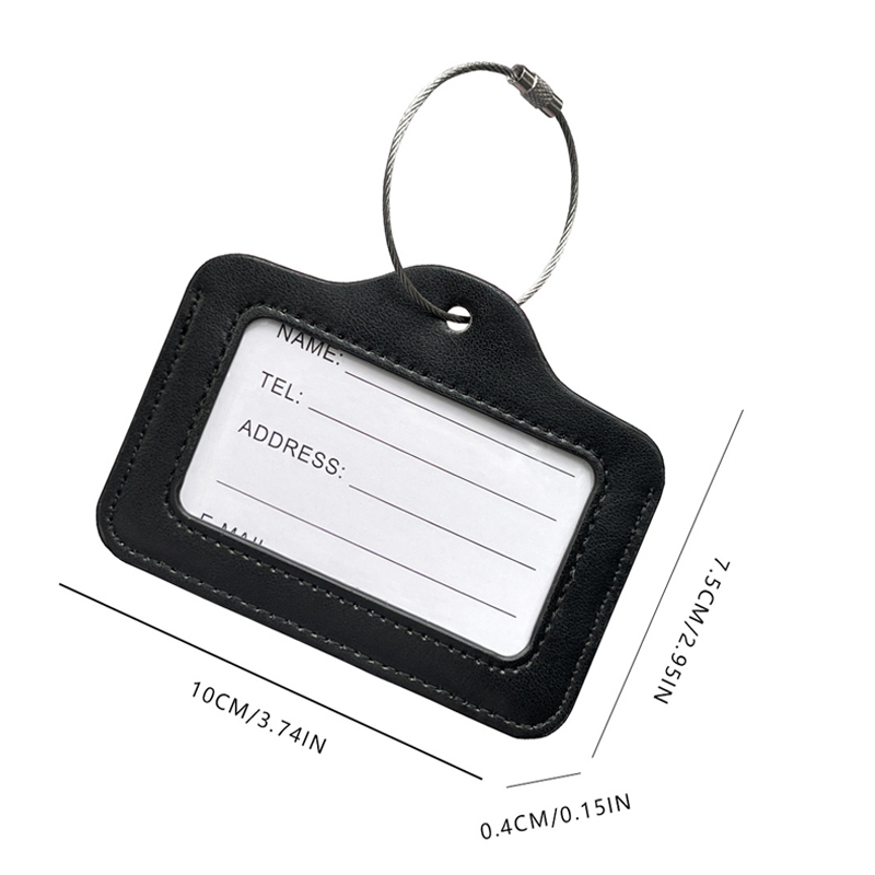 PUC14-Sublimation Work Permit Holder Luggage Tag