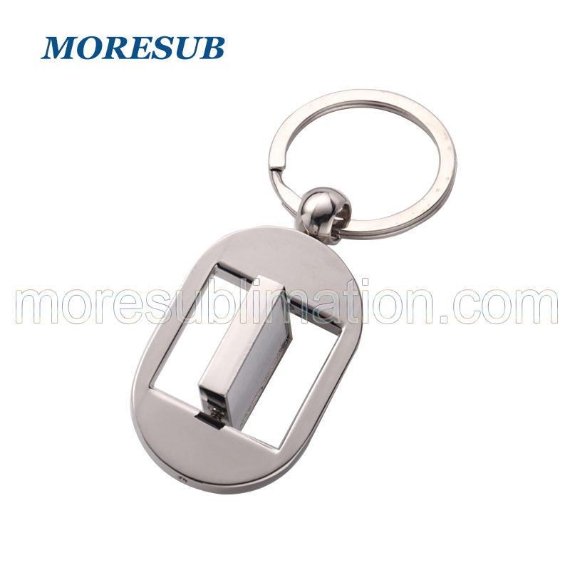 MKC98-Sublimation Rotating Keychain
