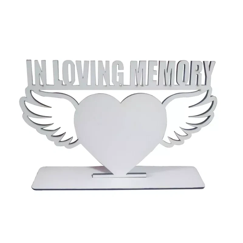 MDPF31-Sublimation MDF IN LOVING MEMORY Photo Frame