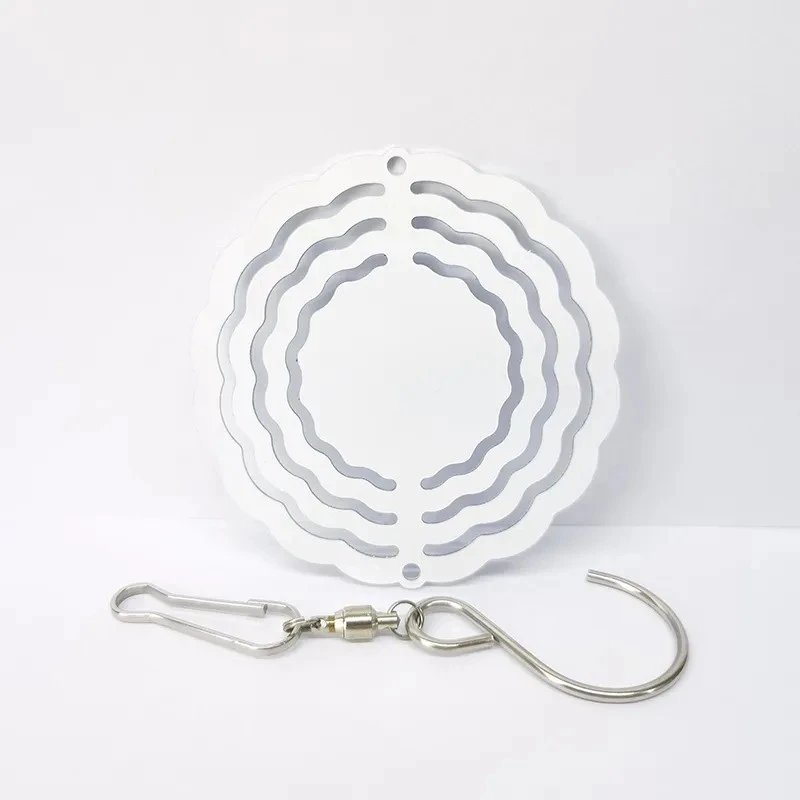 Sublimation 4" Wind Spinner With Hook