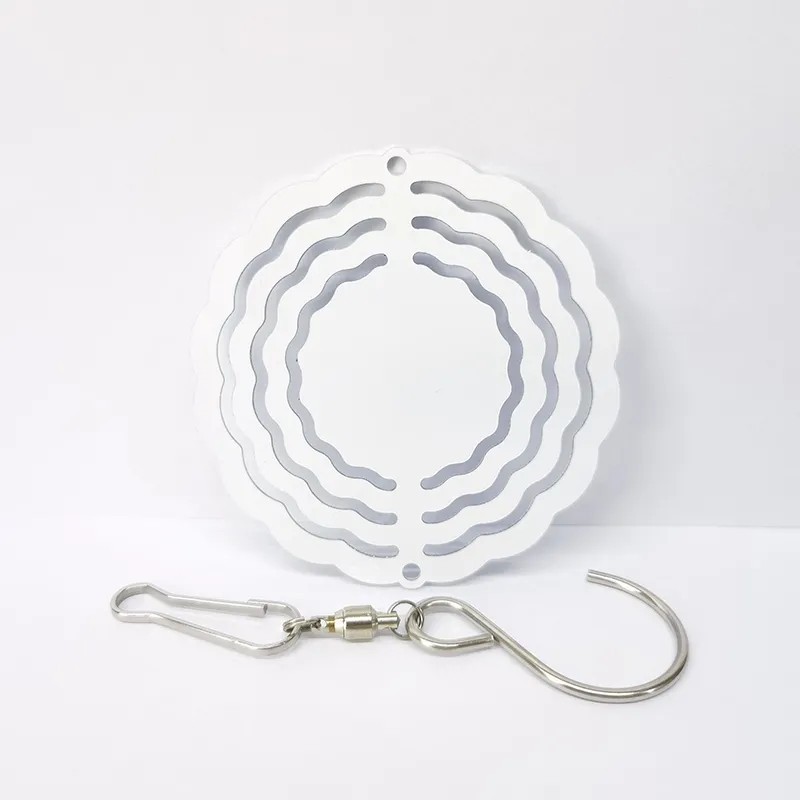 Sublimation 4" Wind Spinner With Hook