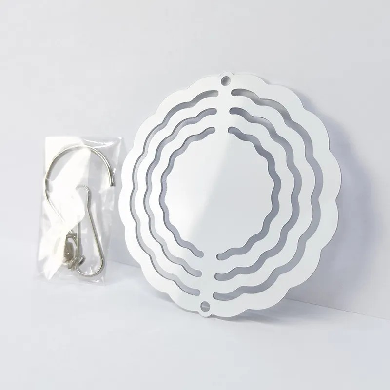 Sublimation 4" Wind Spinner With Hook