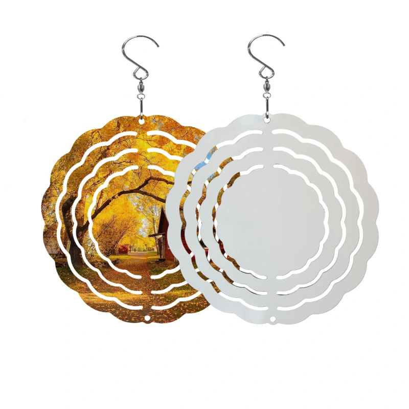 Sublimation 4" Wind Spinner With Hook