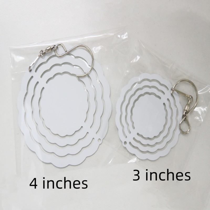 Sublimation 4" Wind Spinner With Hook