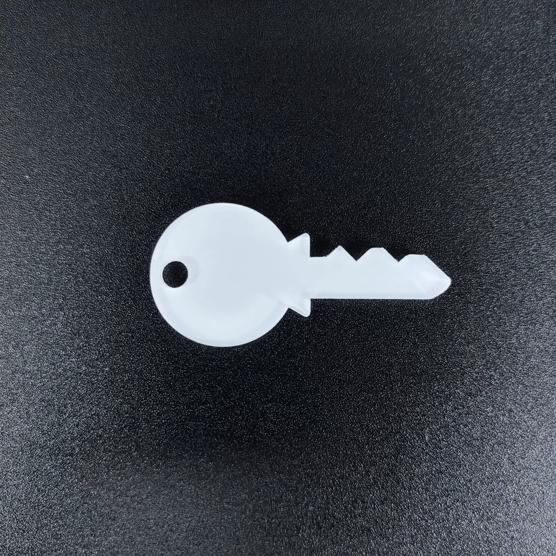 Sublimation Acrylic Keychain Blanks  2.2 x 1 INCHES Key Shape Keychain