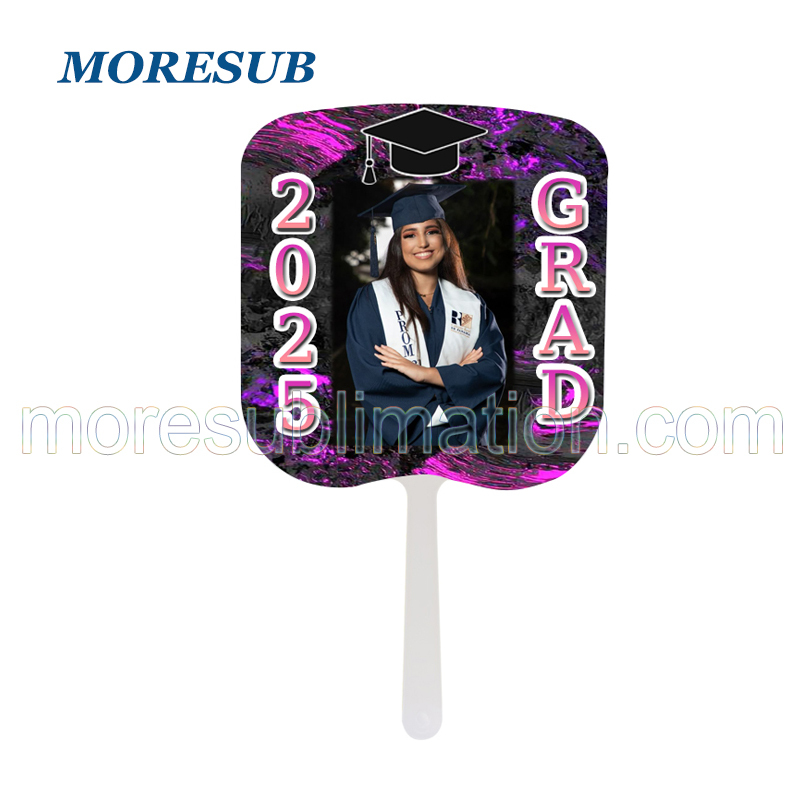 Sublimation Grad Fan Blanks Wholesale Plastic Fans