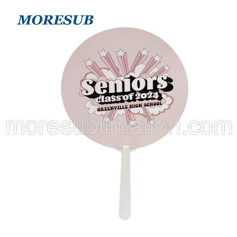 Sublimation Fan Blanks Graduation Plastic Fan