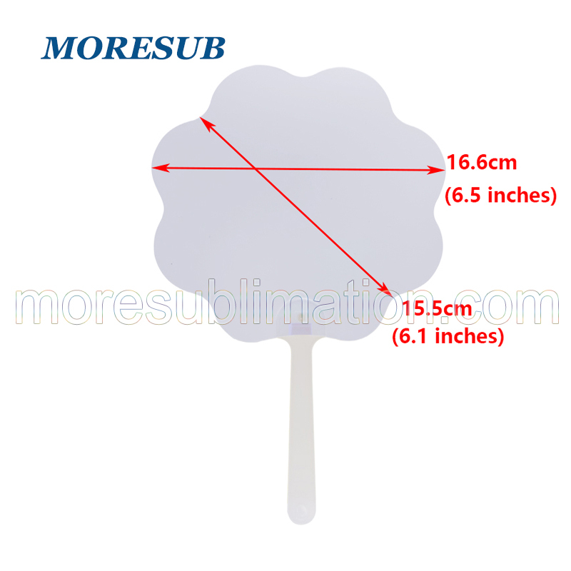 Sublimation Fan Blanks Wholesale Flower Plastic Fans